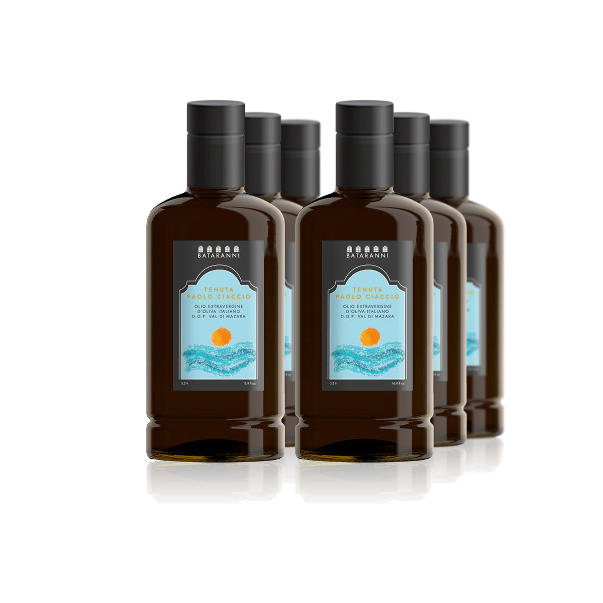 Tenuta Paolo Ciaccio - Extra Virgin Olive Oil DOP Val di Mazara (box 6 bottles)