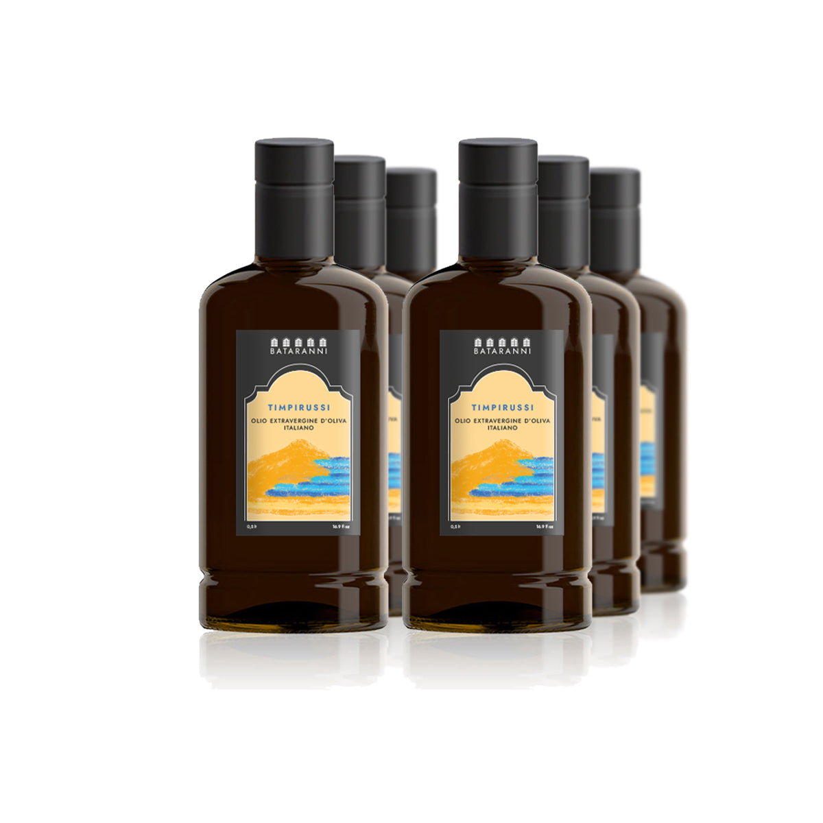 Timpirussi - Extra Virgin Olive Oil blend (box 6 bottles)