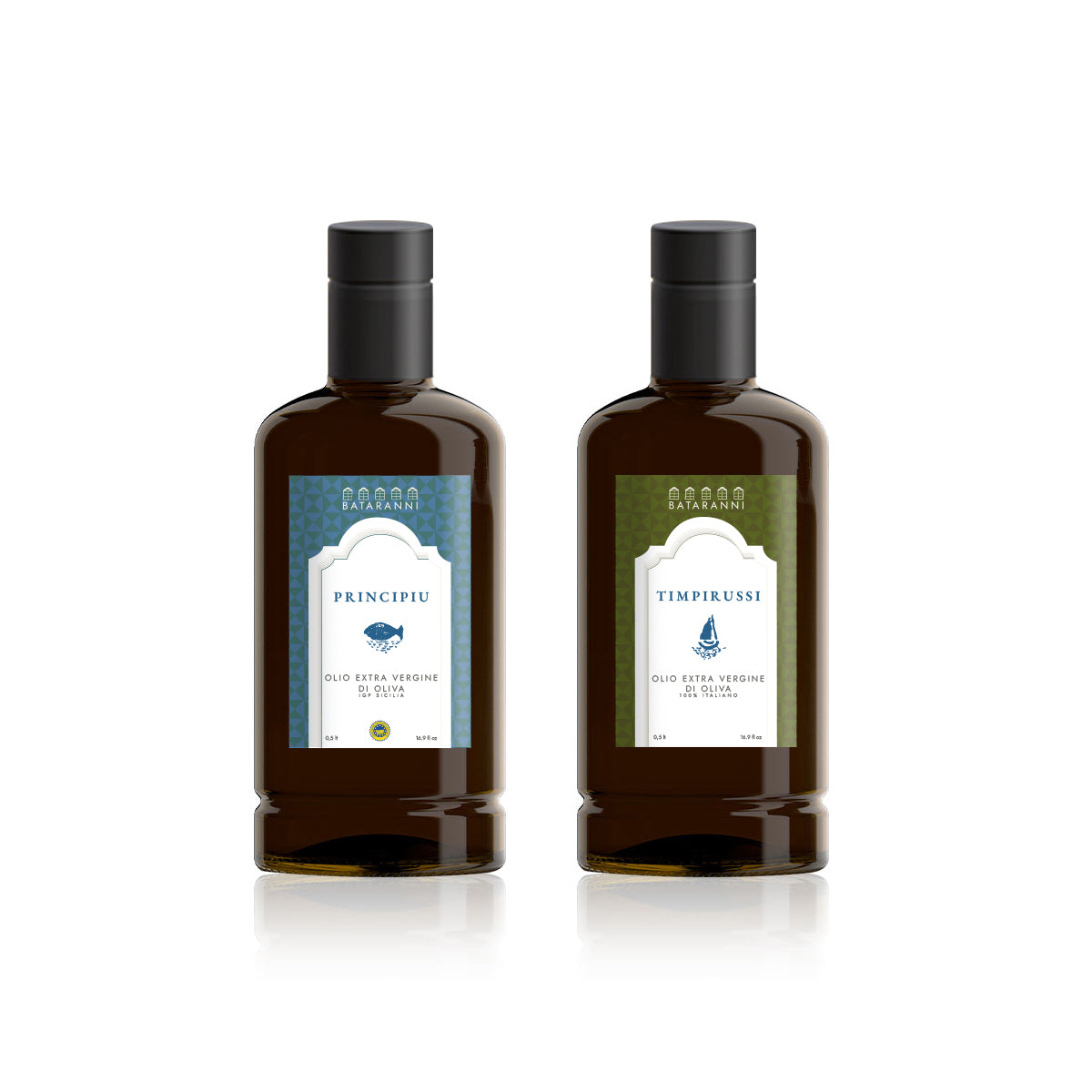 Princìpiu + Timpirussi - Olio Extravergine di Oliva 2 bottiglie (bozza da completare)