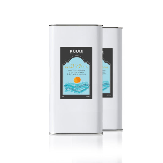 Tenuta Paolo Ciaccio - Olio Extravergine di Oliva DOP Val di Mazara (box 2 lattine 5 lt)