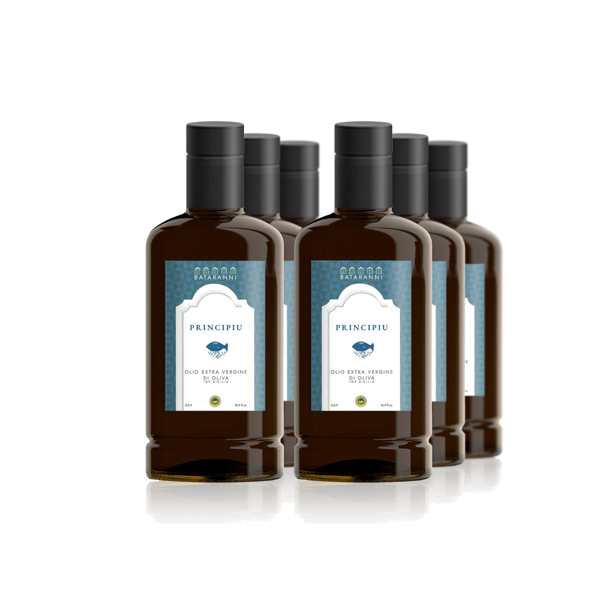 Princìpiu - Olio Extravergine di Oliva IGP Sicilia (BOX 6 bottiglie)