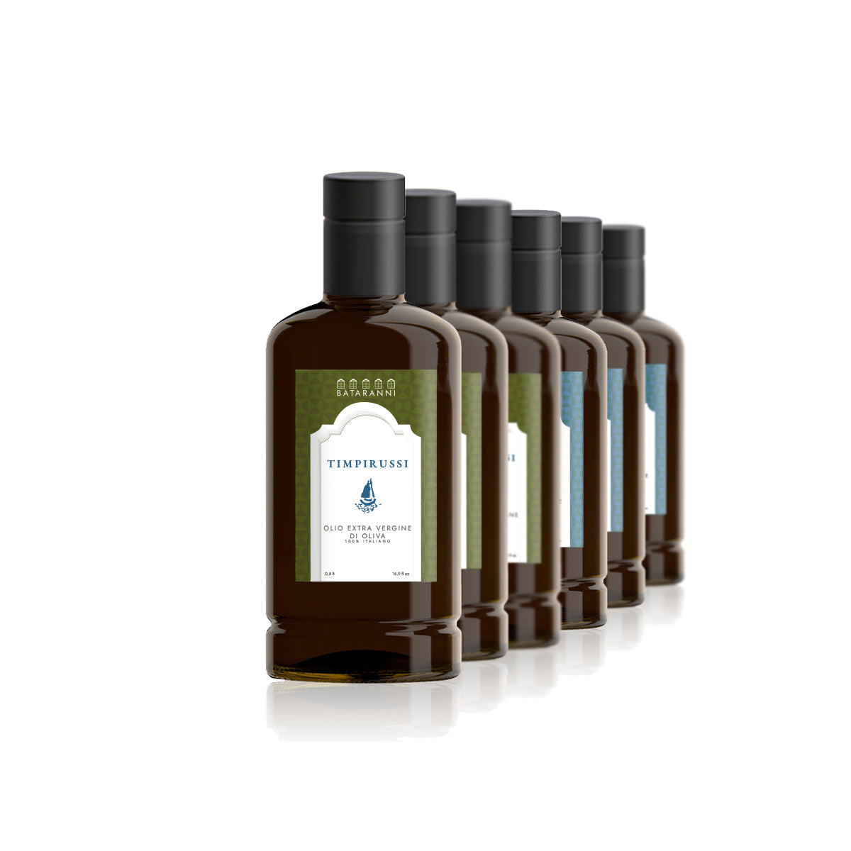 Timpirussi + Princìpiu - Olio Extravergine di Oliva 3 + 3 bottiglie